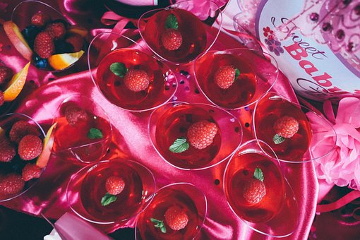 Jello and Strawberries