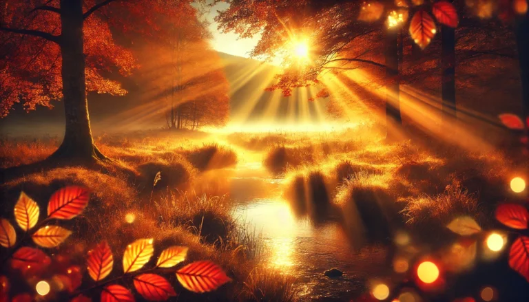 Where the season slows enough to notice the connections only you can see.