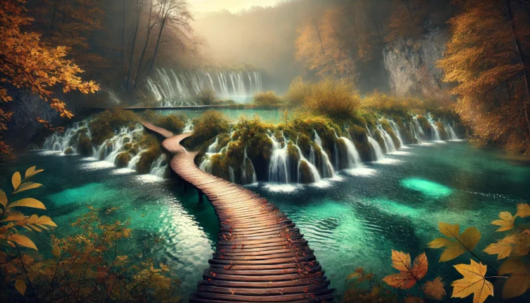 Plitvice Lakes National Park — Early Autumn