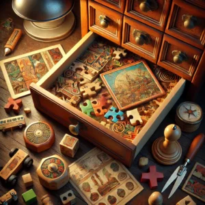 The Game Puzzle and Toy Drawer