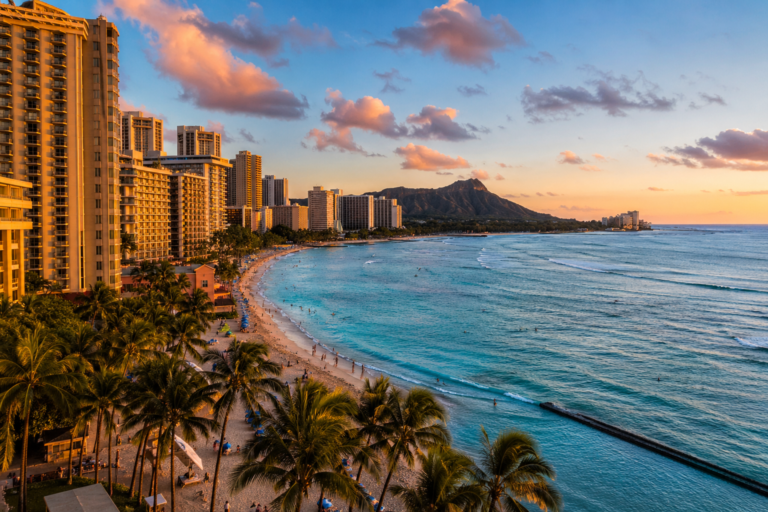 Waikiki Beach, Oahu, Hawaii