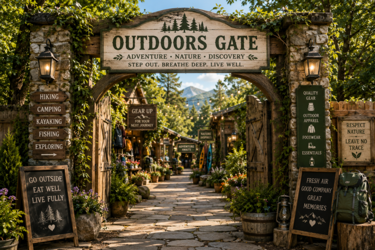 Outdoors Goods and Services