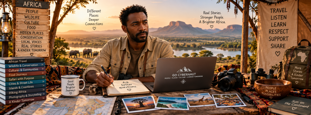 Vincent Kahan, Africa Travel Writer